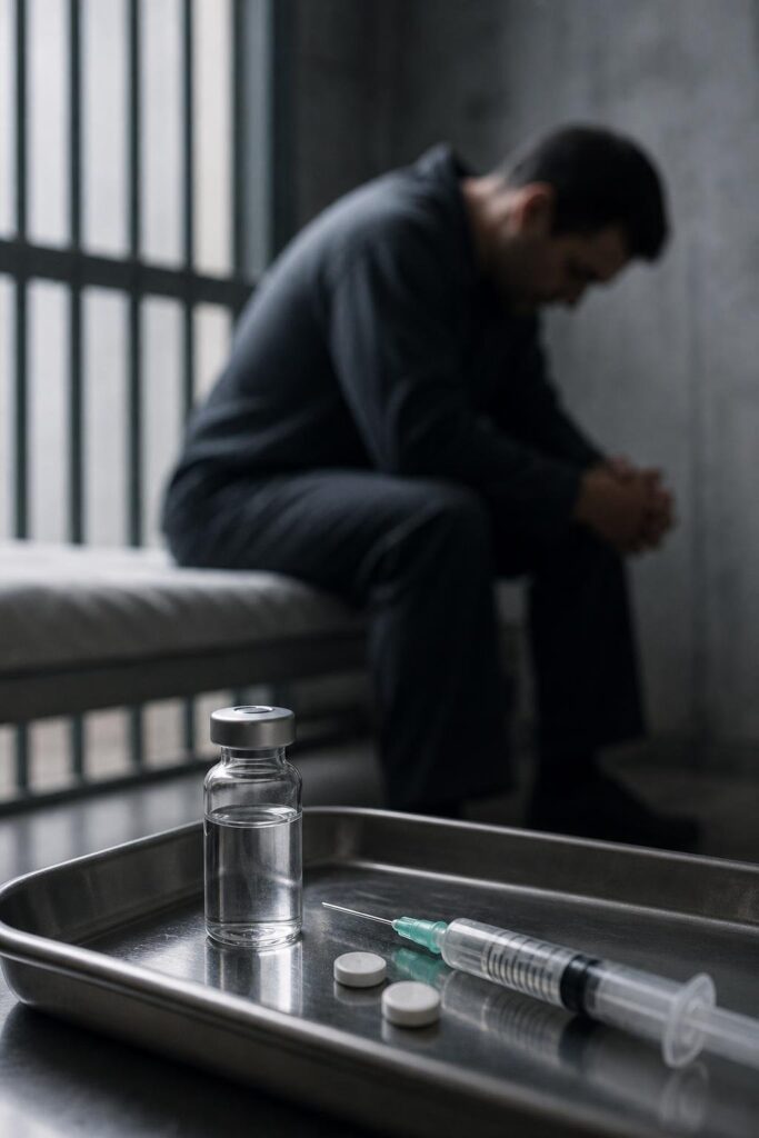 Illustration of Chemical Castration Laws for Sex Offenders: How Poland's Policy Works and Where Else It's Used