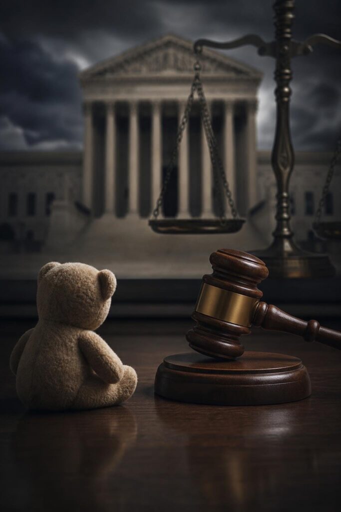Illustration of Death Penalty for Child Rape: Why More States Are Challenging the Supreme Court