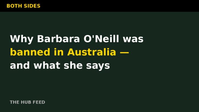 Why Was Barbara O’Neill Banned in Australia? The Regulator’s Case and Her Response